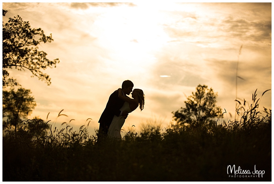 sunset wedding pictures carver county mn