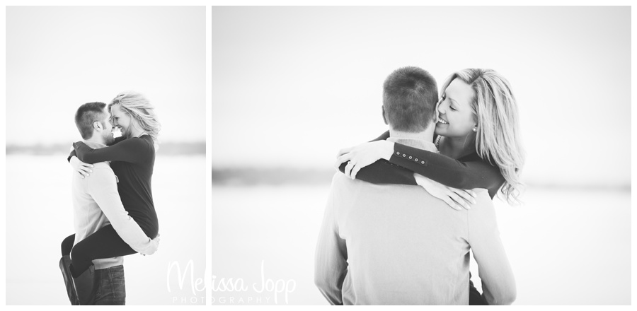 fun romantic engagement session with buffalo mn engagement and wedding photographer