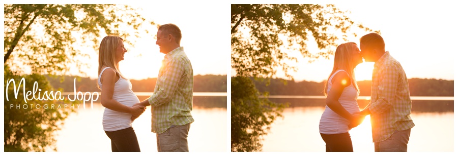 romantic maternity pictures with chanhassen mn maternity photographer