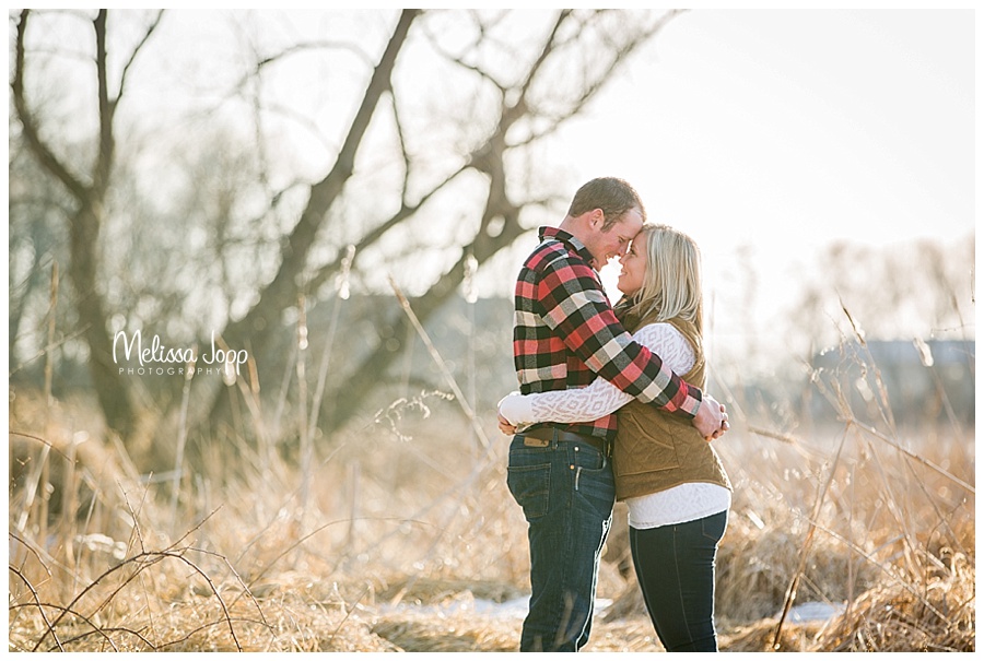 rustic engagement picture mayer mn
